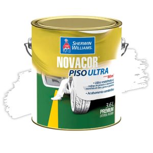 Tinta Acrílica Novacor Piso Ultra Branco 3,6L Sherwin Williams