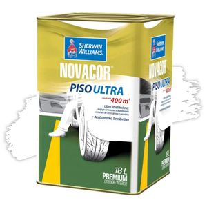 Tinta Acrílica Novacor Piso Ultra Branco 18L Sherwin Williams