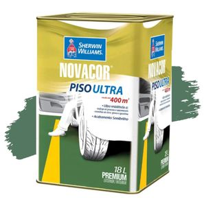 Tinta Acrílica Novacor Piso Ultra Verde 18L Sherwin Williams