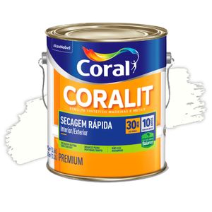 Esmalte Sintético Coralit Secagem Rápida Balance Platina 3,6l Coral