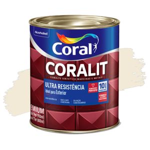 Esmalte Sintético Coralit Ultra Resistência Alto Brilho Branco 900ml Coral