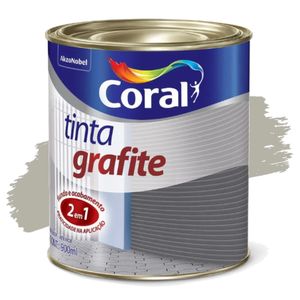 Tinta Grafite Cinza Claro 900ml Coral