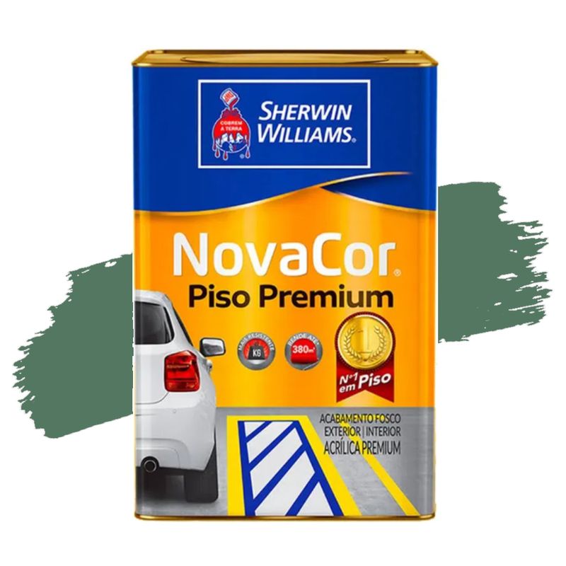 Tinta-Novacor-Premium-Acrilico-Para-Piso-Liso-Verde-18L-Sherwin-Williams