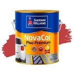 Tinta-Novacor-Premium-Acrilico-Para-Piso-Liso-Vermelho-Seguranca-36L-Sherwin-Williams