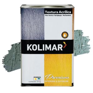 Textura Rústica Azul Celeste 24kg Kolimar