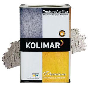 Textura Rústica Areia 24kg Kolimar