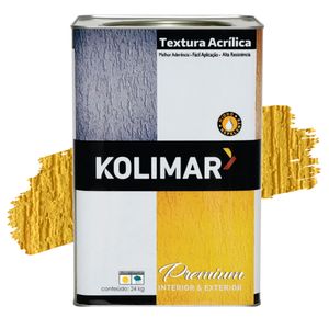 Textura Rústica Mel 24kg Kolimar