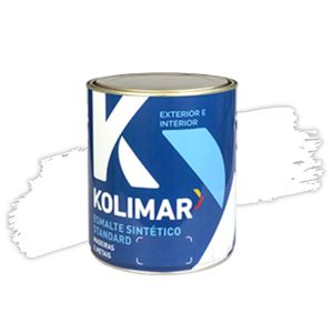Esmalte Sintético Brilhante Branco Neve 900ml Kolimar