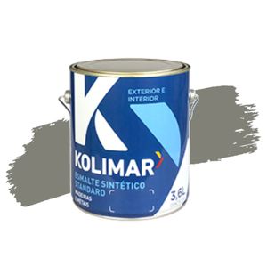 Esmalte Sintético Brilhante Platina 3,6L Kolimar