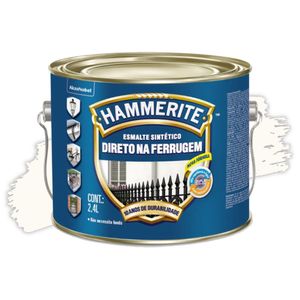 Tinta Esmalte Sintético Hammerite Branco 2,4L Coral