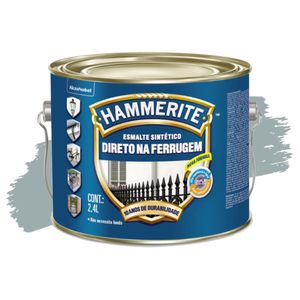 Tinta Esmalte Sintético Hammerite Cinza 2,4L Coral