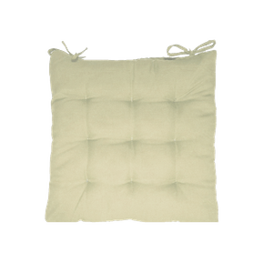 Assento para Cadeira Futon Bege 40x40cm Acacia Decor
