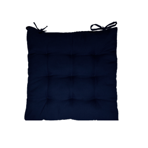 Assento para Cadeira Futon Azul Marinho 40x40cm Acacia Decor