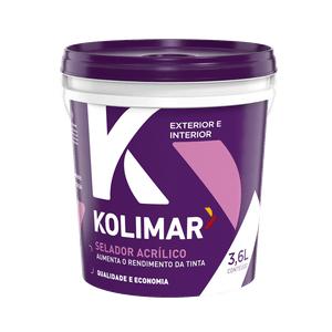 Selador Acrílica Pigmentado 3,6L Kolimar