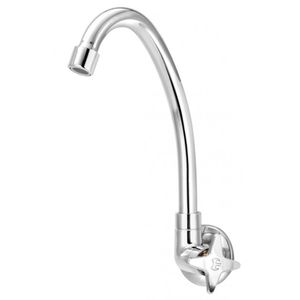 Torneira Cozinha Parede Bica Móvel 1168 Eco C23 Cromado Esteves