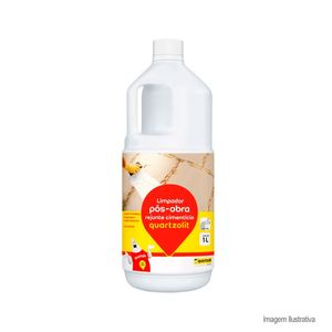 Limpador Pós-Obra Rejunte Cimentício 1L Quartzolit