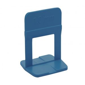Espaçador Nivelador Slim 1mm Azul 100 Peças Cortag