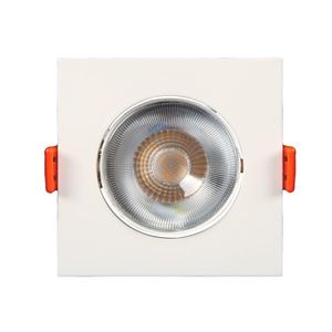 Easy Led Quadrado Branco 7w 4000k 9,5x9,5cm Bronzearte