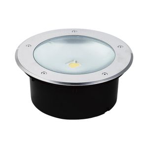 Embutido De Solo Led Redondo Bivolt 15w 3k Ip67 50/60hz Bronzearte