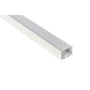 Perfil De Sobrepor 1 Metro Branco Bronzearte