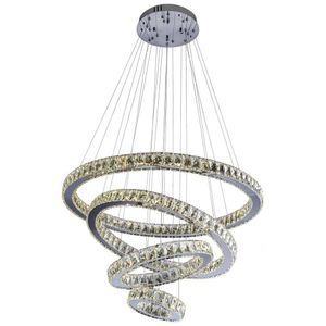 Pendente Tokyo Led Redondo 04 Aros 132w 4000k Bronzearte