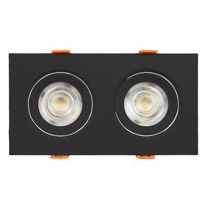 Easy Led Duplo Preto 2x5w 6500k Bivolt Bronzearte