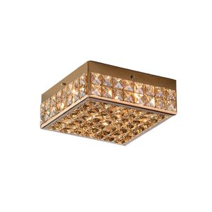 Plafon Windows Gold G9 4 Luzes Bronzearte