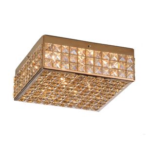Plafon Windows Gold G9 6 Luzes Bronzearte
