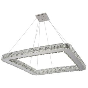 Pendente Tokyo Led Quadrado 56w 4000k Bronzearte