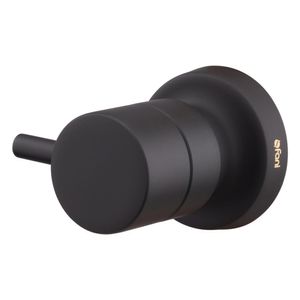 Acabamento Registro Preto Fosco  Eva 509 3/4 BK90  Fani