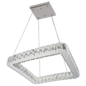 Pendente Tokyo Led Quadrado 28w 4000k 1 Luz Bronzearte
