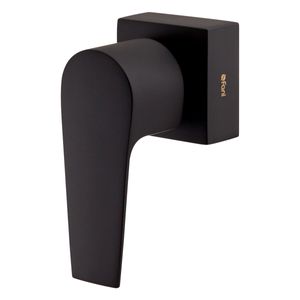 Acabamento Base Monocomando para Chuveiro Preto Fosco  Bold 520 BK370 Fani