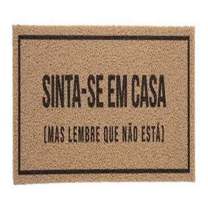 Capacho Long Sinta-se em Casa 30x70 Kapazi
