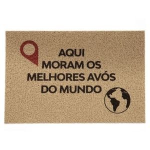 Capacho Super Print Melhores Avós 40x60 Kapazi