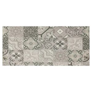 Tapete Antiderrapante Tropical Azulejo 43x130cm Kapazi