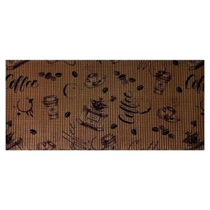 Tapete Antiderrapante Tropical Cafe Express 43x130cm Kapazi