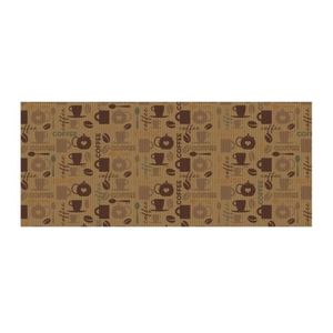 Tapete Antiderrapante Tropical Coffe 2.0 43x130cm Kapazi