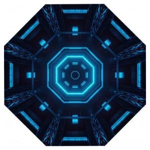 Tapete Gamer Pro Portal 120cmx120cm Kapazi