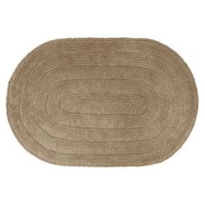 Tapete para Banheiro Allegro Linen Oval 40cm x 60cm Kapazi