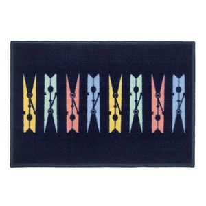 Tapete para Lavanderia CleanKasa Pregador 50x70cm Kapazi
