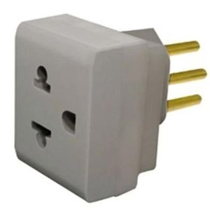 Adaptador Universal 2P+T 10A Cinza Pial