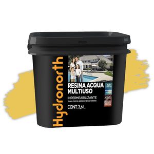 Resina Multiuso Acqua Amarelo Demarcação 3,6L Hydronorth