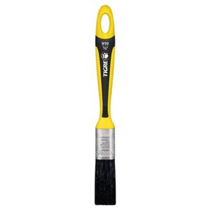 Pincel Trincha Premium 919 3/4 Sintético Preto Tigre