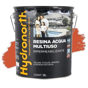 Resina Multiuso Acqua Cerâmica Ônix 18L Hydronorth