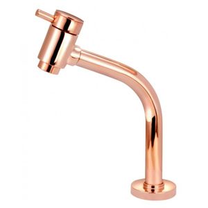 Torneira Banheiro Mesa Bica Baixa ¼ Volta 1197 Fit Rose Esteves