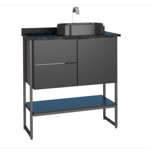 Toucador Com Granito Nilo Preto Cozimax