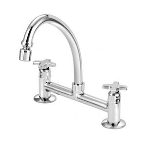 Misturador Cozinha Mesa Bica Móvel ¼ Volta 1256 Alfa C34 Cromado Esteves