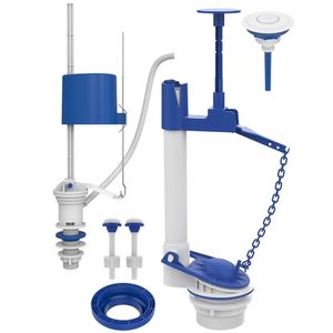 Kit Completo Caixa Acoplada Convencional Acionador Superior  Blukit