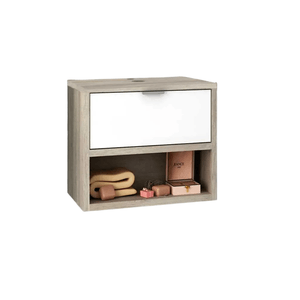 Gabinete Malta Barrique Branco 60cm Bosi