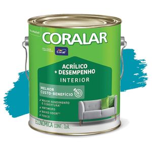 Tinta Acrílica Coralar Pavão 3,6L Coral
